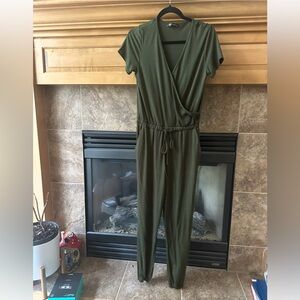 Olive Green Women's Jumpsuit